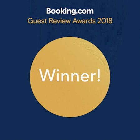 Booking.com Guest Review Awards Winner 2018